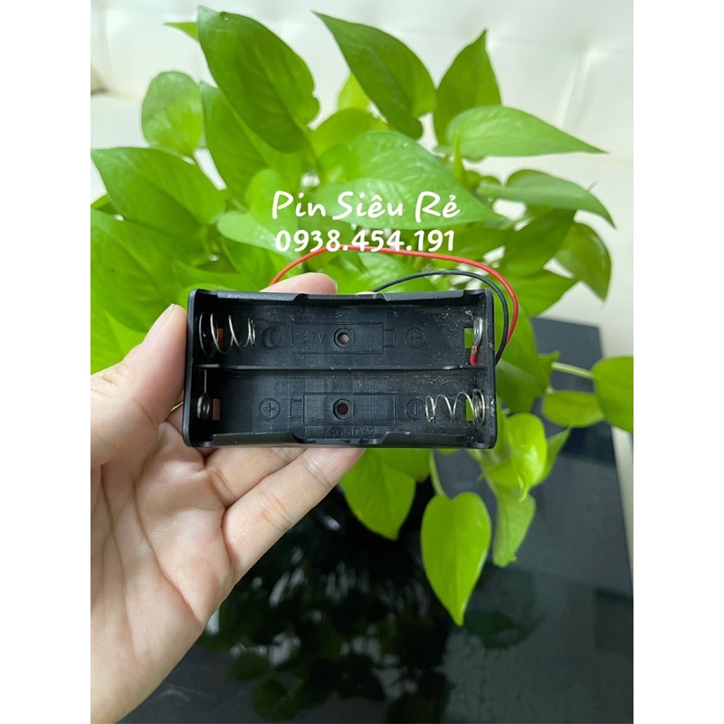 Đế 2 pin 18650 mắc Song Song và Nối Tiếp