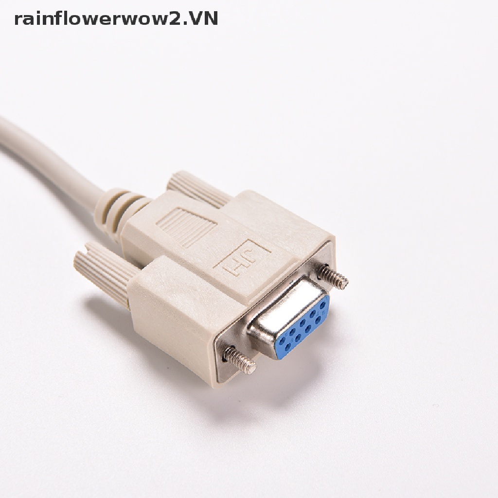 Cáp KếT NốI RS232 Chull Sang DB9 5ft 1.5m Dây Cáp Chuyển Đổi 9 pin Serial RS232 DB9 F / F Female Sang Female 1,5m RS232