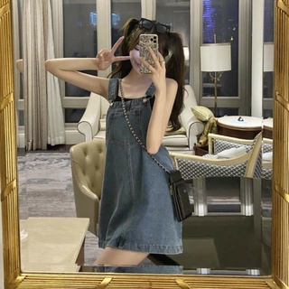 [Sẵn] Váy Yếm Bò Jeans Demin Dáng Ngắn Ulzzang Hàn Quốc, Váy Yếm Denim Dáng Ngắn Thời Trang Hàn Quốc Chali Y002