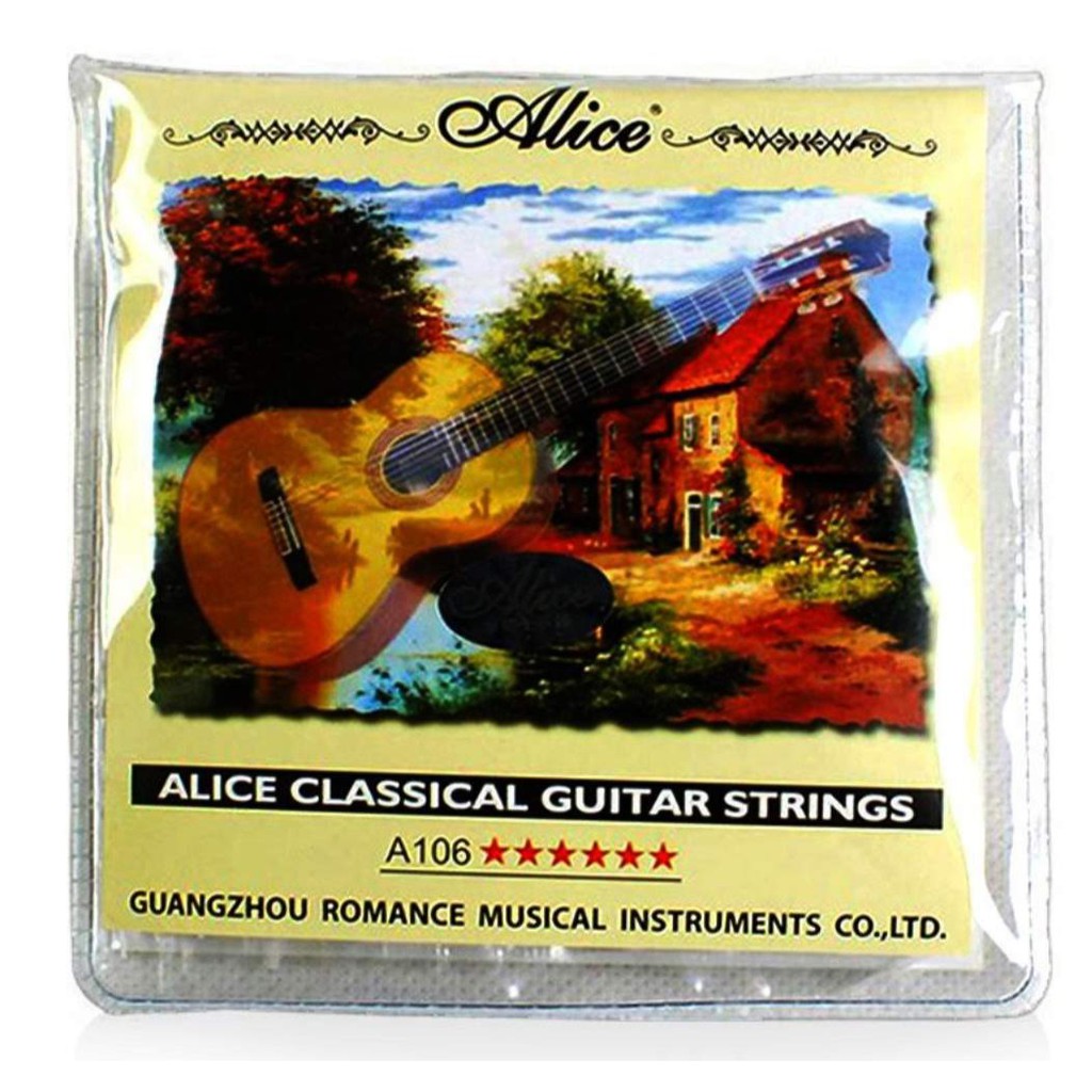 Dây Đàn guitar Classic Alice A106 I Dây Nylon mềm