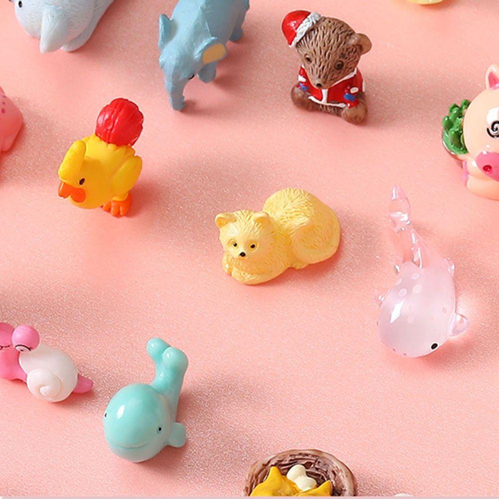 Bộ 10 Mô Hình Động Vật Mini Dễ Thương