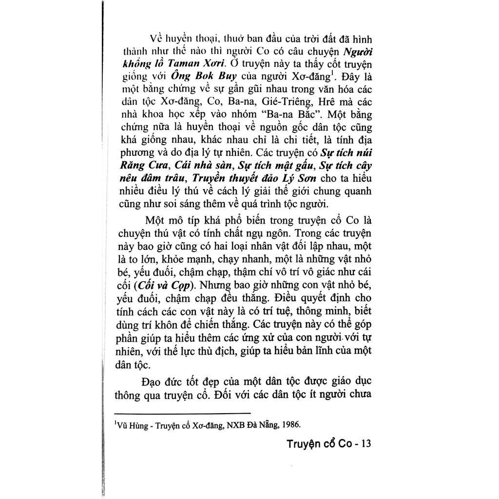 Sách Truyện Cổ Co - N/A