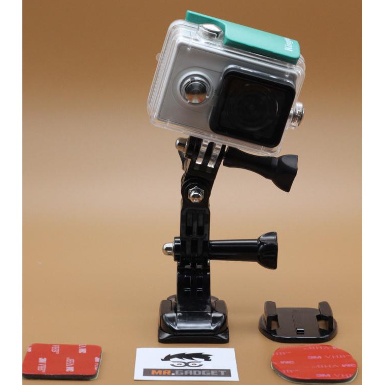 Khung Gắn Mũ Bảo Hiểm Trước Cho GoPro / Xiaomi Yi / SjCam / Brica / Action Cam | BigBuy360 - bigbuy360.vn