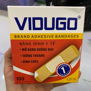 Băng keo cá nhân VIDUGO (1 vỉ 5 miếng)