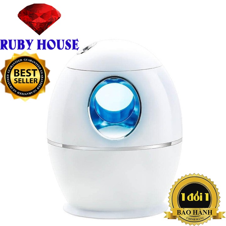 Máy phun sương tạo độ ẩm khuếch tán tinh dầu độ phun đèn led, nhỏ gọn tiện lợi-Ruby House