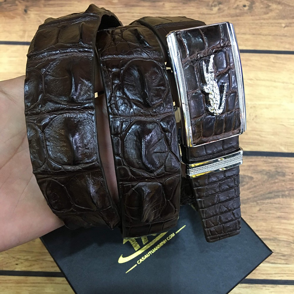 Thắt Lưng Nam, Dây Nịt Nam Da Cá Sấu Gai Lưng