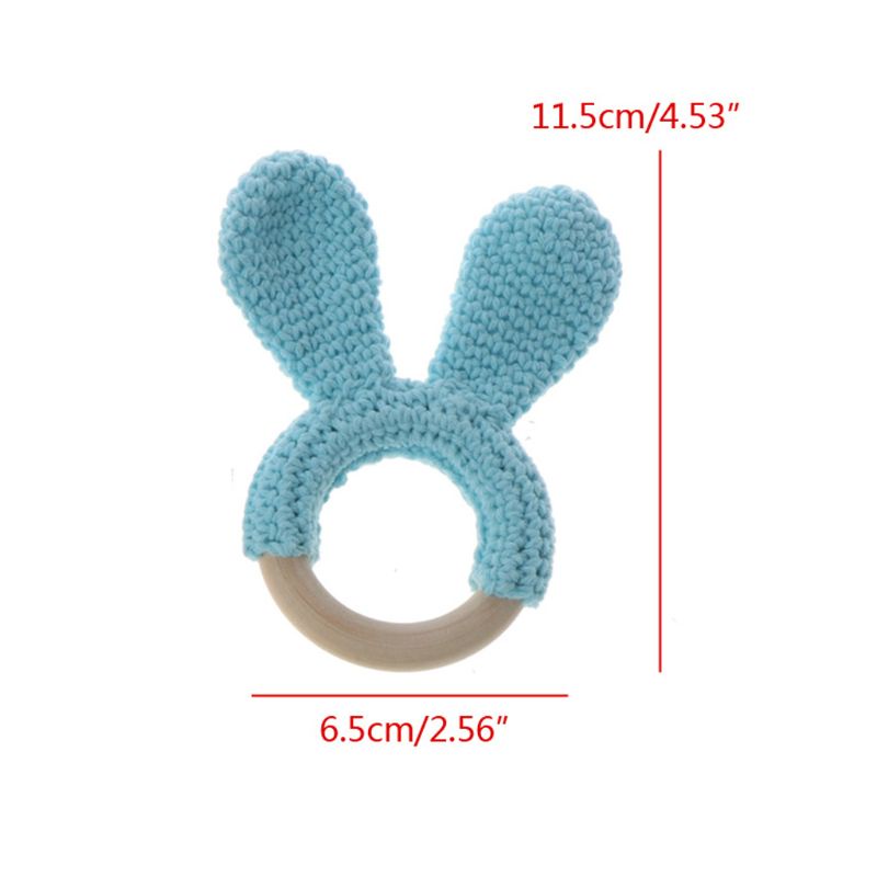 Vòng Gỗ Họa Tiết Hoạt Hình Treo Trang Trí Trung Tâm Cho Bé Sơ Sinh