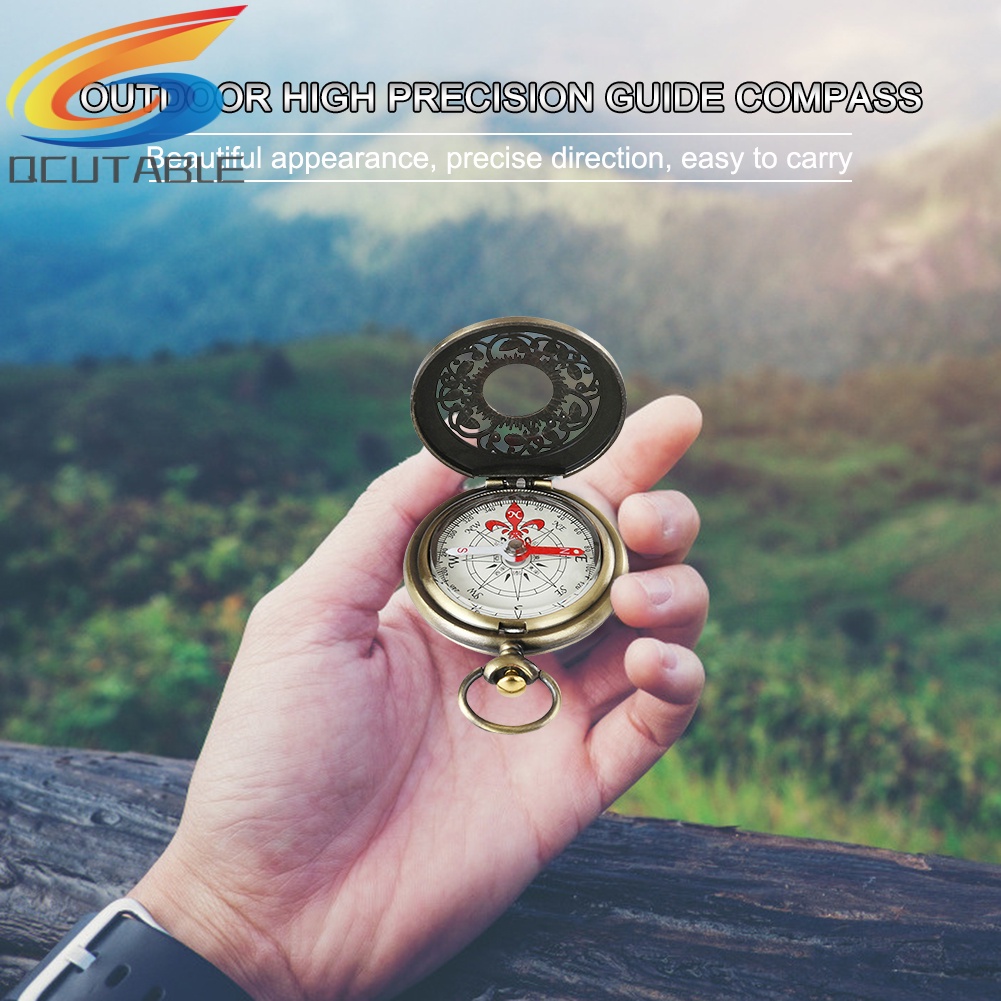 La bàn màu đồng thiết kế nhỏ gọn phong cách retro