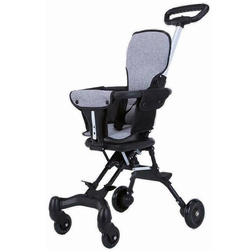 Xe đẩy gấp gọn cho bé có đệm lót ngồi êm , xe  Siêu thị của bé