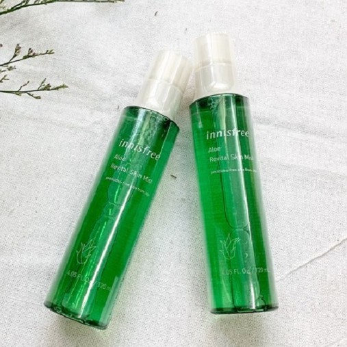 Xịt Khoáng Dưỡng Ẩm Từ Nha Đam Innisfree Aloe Revital Skin Mist (120ml)