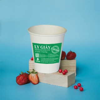 25 Ly giấy trơn 16oz ~ 480ml