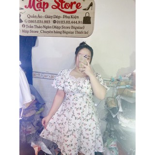 ĐẦM HOA NHÍ HỞ LƯNG BIGSIZE