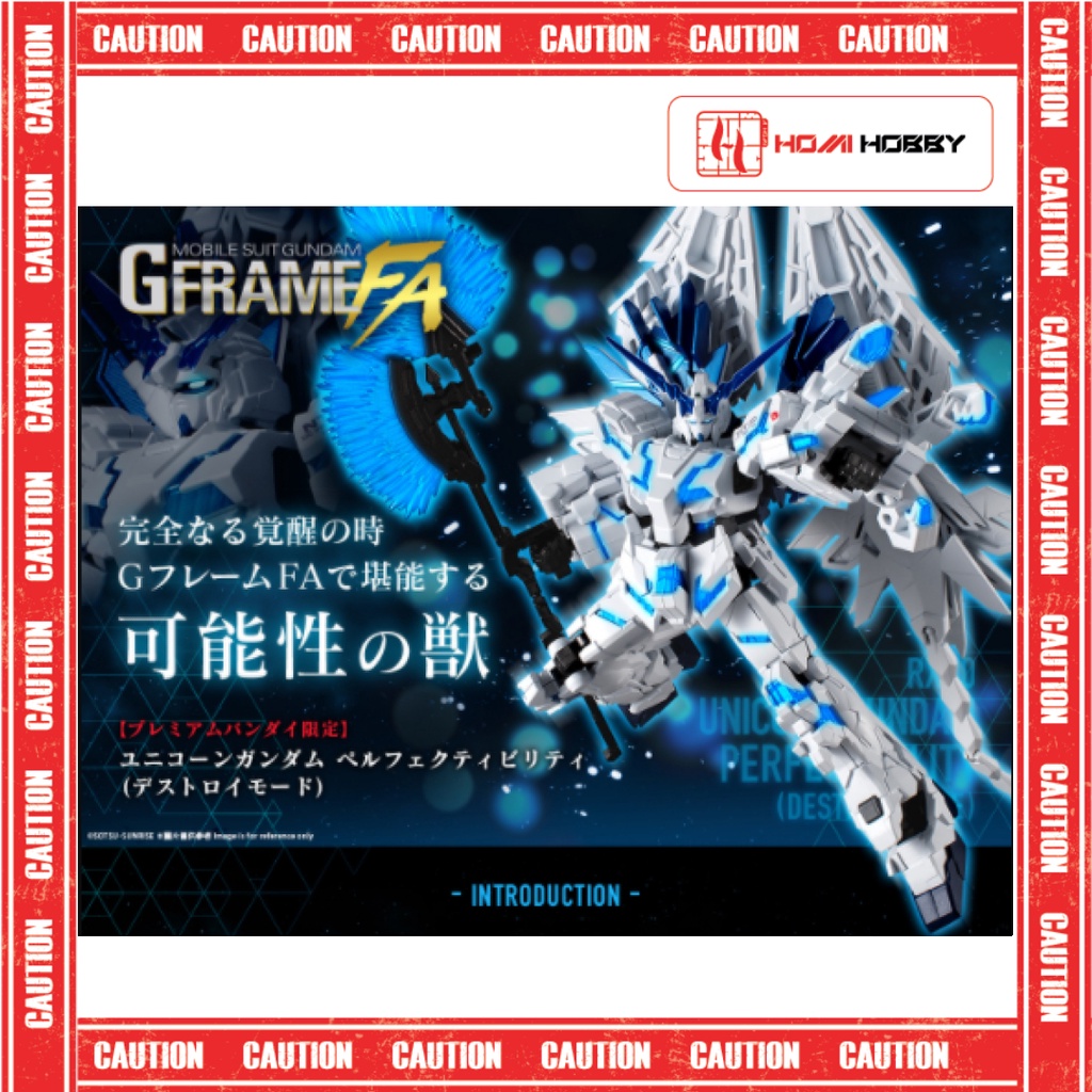 Mô hình lắp ráp G-Frame FA Unicorn Gundam Perfectibility (Destroy Mode)