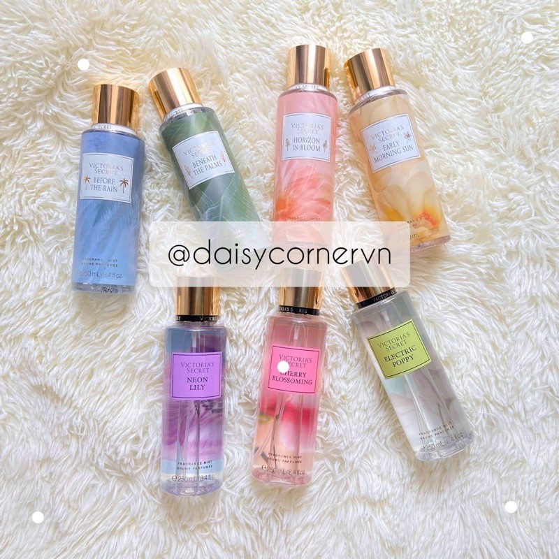 [🇺🇸A.U.T.H] Xịt thơm body mist Vic dòng hương hoa nhẹ nhàng