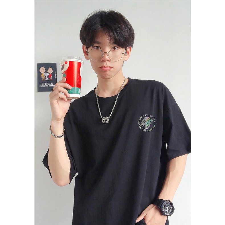 Áo Thun Unisex N7F Tay Lỡ Nam Nữ Form Rộng Phản Quang In Hình Hổ N7F001 | BigBuy360 - bigbuy360.vn