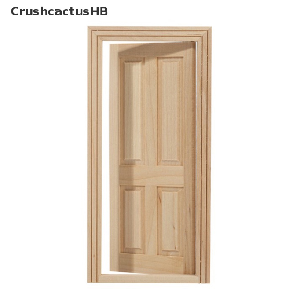 [CrushcactusHB] Dollhouse Mini doors and windows can be painted and colored with plain materials Hot Sell