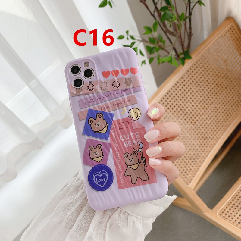 Ốp Lưng điện thoại dễ thương cho iPhone 11 Pro Max X Xs Max XR iPhone 7 8 Plus 6s Plus SE 2020 | BigBuy360 - bigbuy360.vn