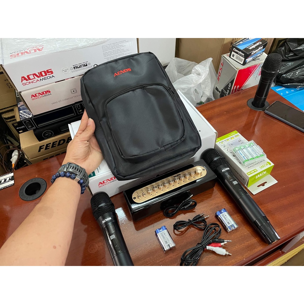 Vang số chỉnh cơ Acnos Mi30 - Tích hợp Micro
