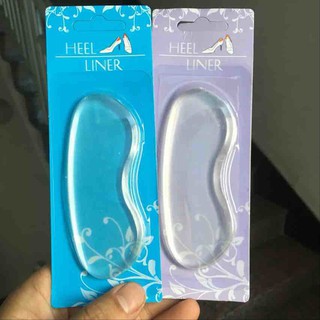 Miếng dán gót giày silicon v.2 - trong suốt (1 cặp)