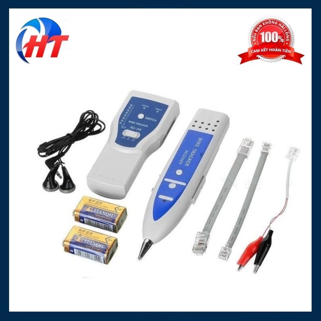 Máy Dò Dây Mạng Âm Tường Wire Tracker MJ-168