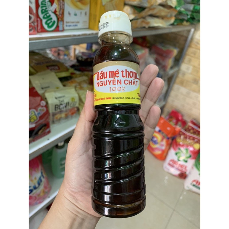 Combo dầu mè con két thơm nguyên chất  Nakydaco chai 250ml