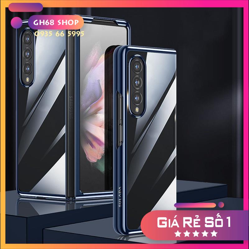 Ốp Lưng Viền Màu Cao Cấp cho SamSung Galaxy Z Fold 4 / Fold 3 / Fold 2 / Flip 4 / Flip 3 - Chính Hãng Sulada