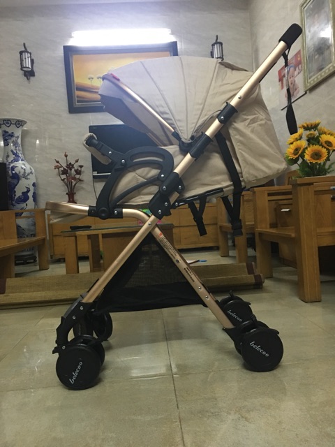 Xe đẩy cao cấp 2 chiều, 3 tư thế gấp siêu gọn cho bé