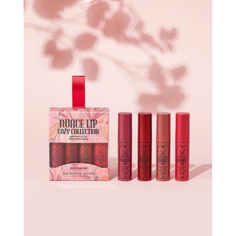 Tách set Son Too Cool For School Art Class Nuage Lip Cozy Collection tặng 10k