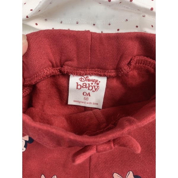 Bộ nỉ xuất dư bé gái hình micky dễ thương