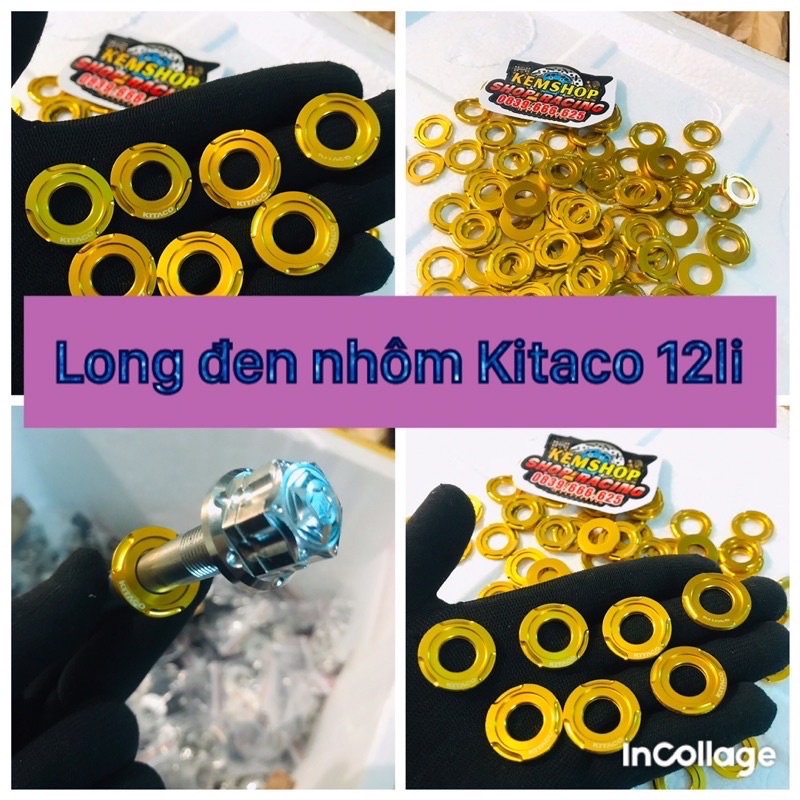 Long Đen Nhôm Kitaco 8li 10li 12li