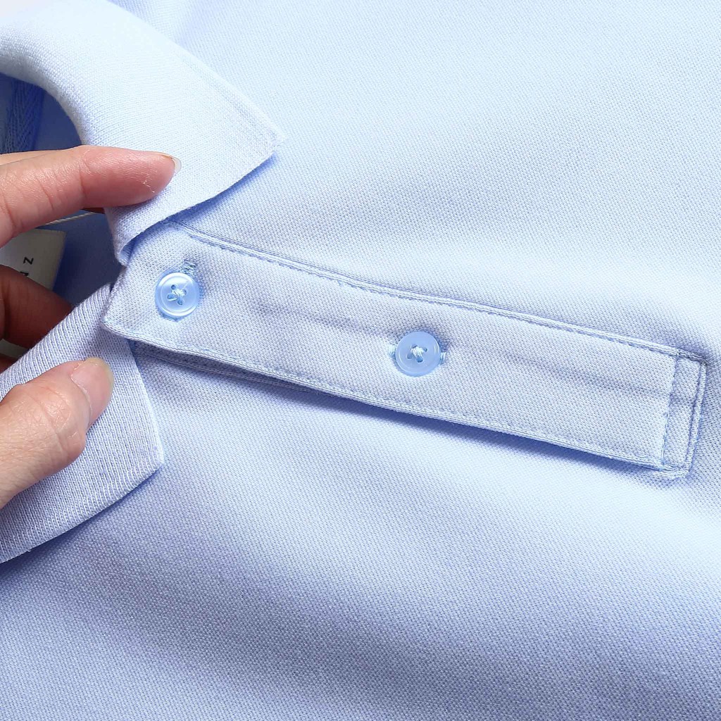 Áo Polo nam cổ bẻ HIDANZ vải cotton thoáng mát,không nhăn,sang trọng-lịch lãm Mix Xanh Hồng Pastel form Slim Fit-PL.PH01 | BigBuy360 - bigbuy360.vn