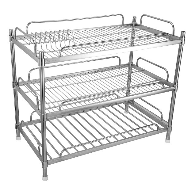 Kệ chén inox 4 tầng prota 72 x 40 x 84cm