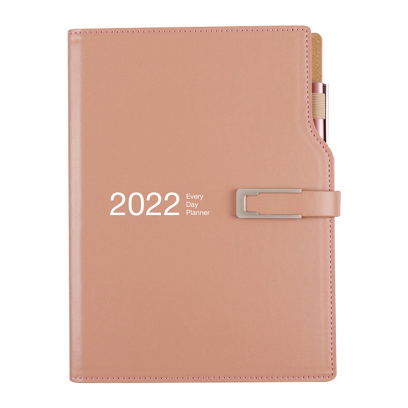 Sổ tay lên kế hoạch Agenda 2022 A5 kèm bút tiện dụng