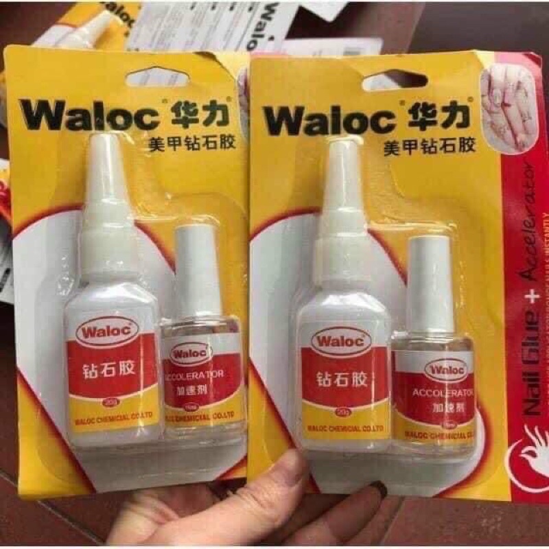 Keo bê tông Waloc gắn móng đính đá siêu bền