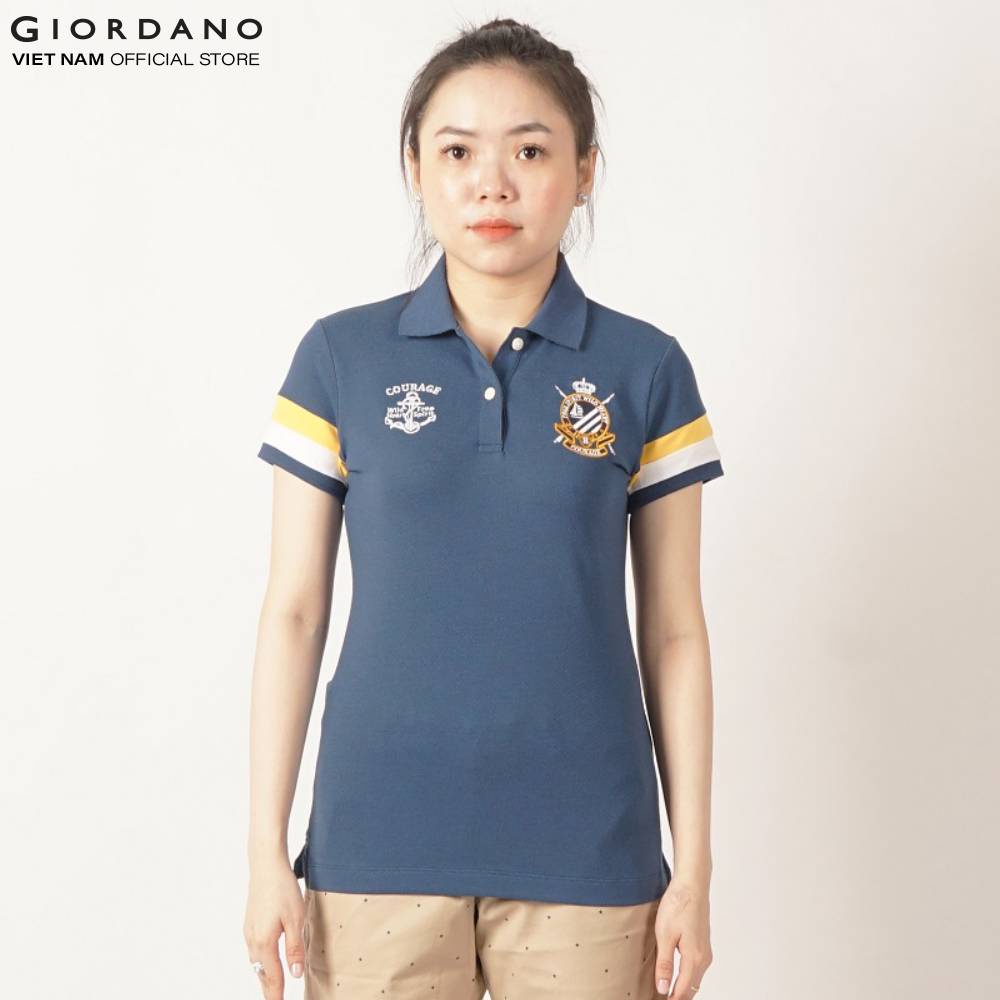 Áo Thun Nữ Có Cổ Polo Giordano 05319220