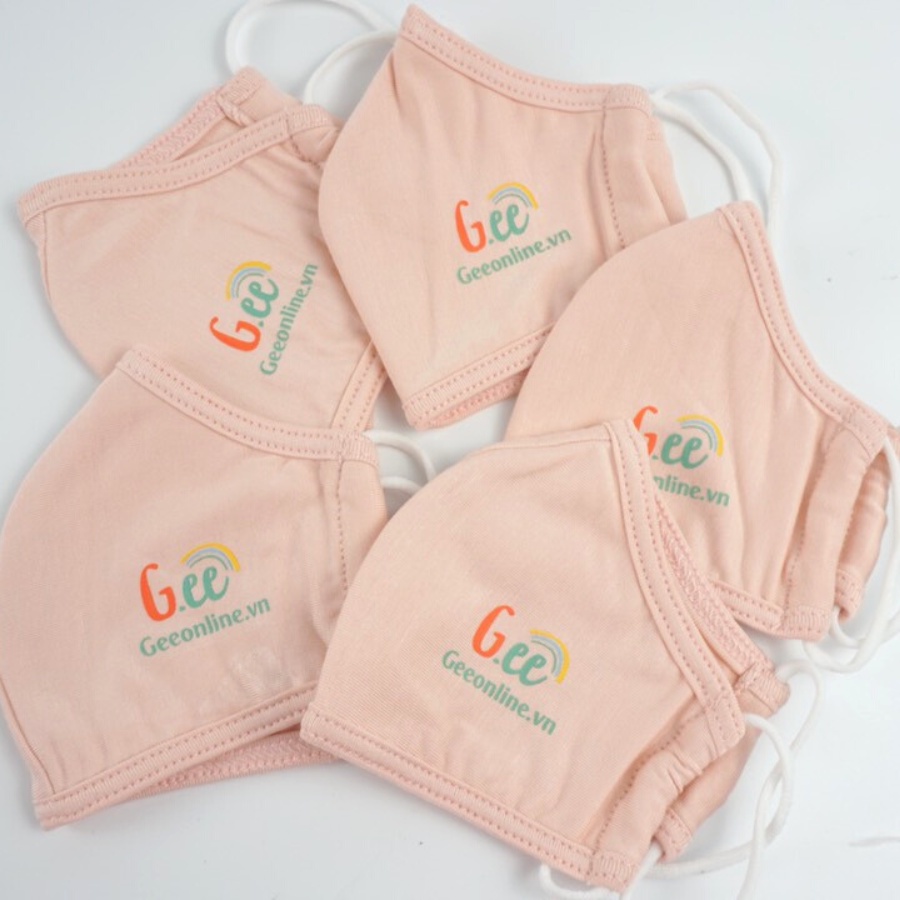 Khẩu trang cho bé và người lớn vải sợi tre kháng khuẩn, chống tia UV, mềm mịn siêu đẹp- Gee