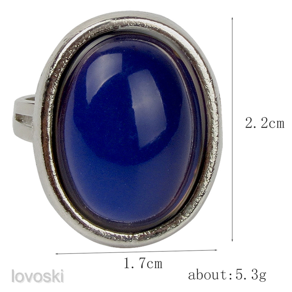 Nhẫn đổi màu theo tâm trạng , có thể thay đổi màu sắc theo phong cách retro