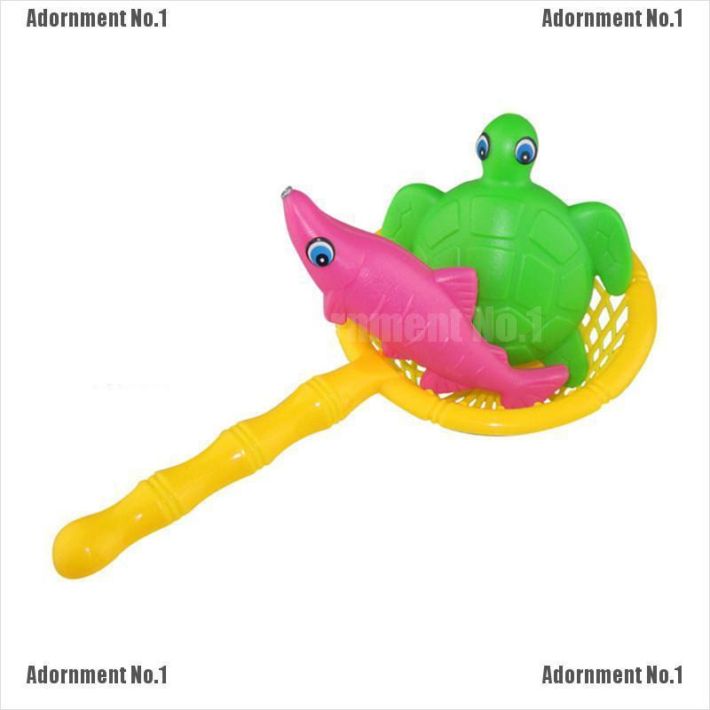 Bộ 2 món đồ chơi lưới nhựa bắt cá 16.5cm cho trẻ em