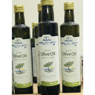 Dầu ăn dặm hữu cơ, dầu olive extra virgin nguyên chất, ép lạnh mani 250ml