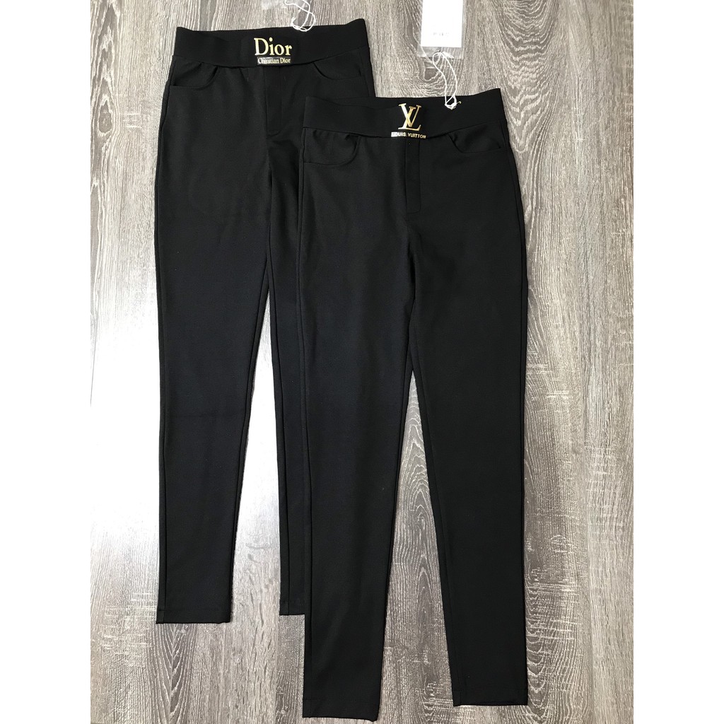 Quần Tregging Nữ Diorrs & LVs 🍀FRRESHIP🍀Quần Legging Tregging Chất Umi Co Giãn 4 Chiều Lưng Cao | BigBuy360 - bigbuy360.vn