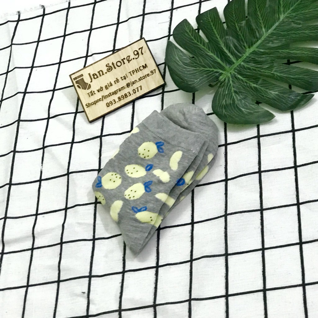 VỚ CAO CỔ CARAMEL HỌA TIẾT DỄ THƯƠNG- kèm ảnh shop tự chụp