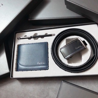 Set ví dây nịt bút Pedro XUẤT XỊN full box và túi giấy hãng ( Có Hộp)