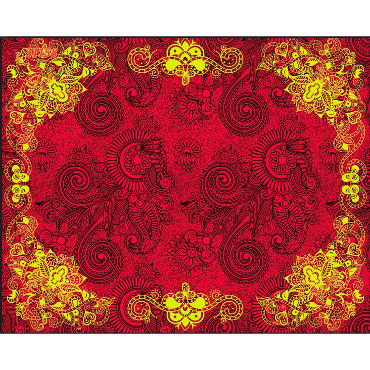 Tranh Dán Quán Hát Karaoke, Club, Bar Sàn cao cấp, không phai màu