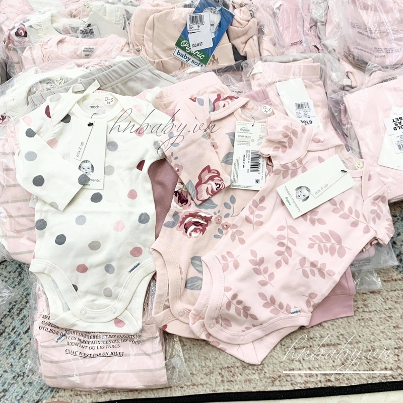 Set 2 Body Ngủ Gerber Mỹ CHÍNH HÃNG