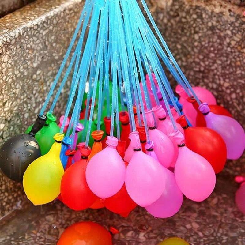 Bộ 111 Bong Bóng Nước MAGIC BALLOONS Nhiều Màu - Có Sẵn Đầu Bơm