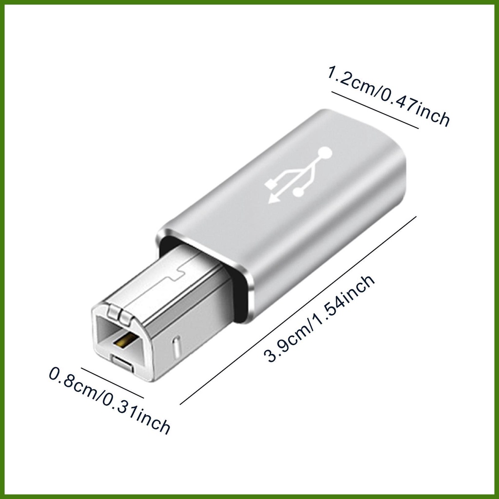 Cáp Chuyển Đổi USB Type C Cái Sang USB B Đực Tốc Độ Cao Cho Điều Khiển DJ rdavn rdavn
