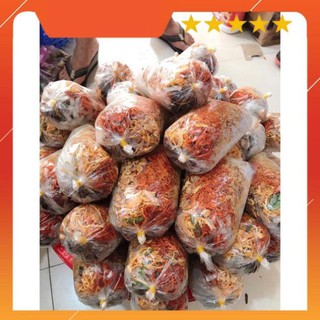 5 bịch bánh tráng trộn sa tế thập cẩm chua e "uy tin hang dau" "ngon"