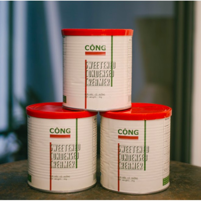 KEM ĐẶC CÓ ĐƯỜNG CỘNG - Lon 1kg - Cộng Cà Phê | BigBuy360 - bigbuy360.vn