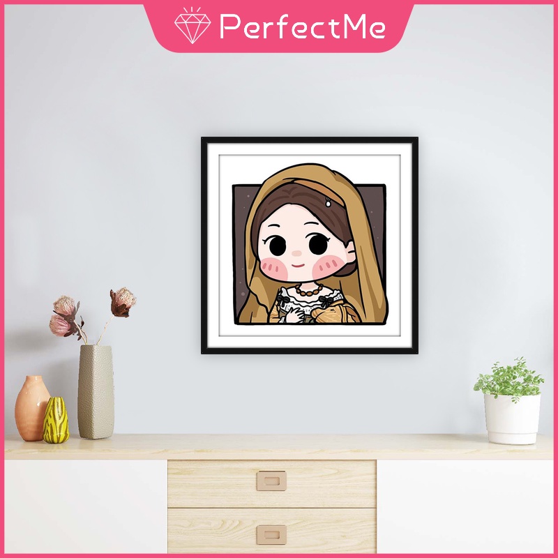 Bộ Tranh Đính Đá 5D Tự Làm 30x30cm Hình Tranh Hoạt Hình Van Gogh Độc Đáo