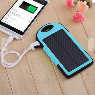 Pin sạc dự phòng kèm đèn Led 4000mah, Sạc Bằng Năng Lượng Mặt Trời Khi khẩn cấp Xmic